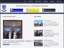 Tablet Screenshot of andrewrabie.co.za